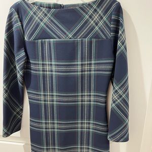 Zara blue print dress